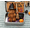 brown, variant on Halloween Bear Gift Box, Mini Stuffed Plush Bear with Candy Box, Cute Halloween Party Favor Trick or Treat Supplies for Kids