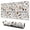 Trick Or Treat-1, variant on Long Mouse Pads for Desk,Vintage Halloween Elements Pattern Desk Mats on Top Of Desks, Desk Mouse Pad Extra Large with 3mm Non-Slip Base and Stitched Edge for Gaming,Office,Work,Home 31.5x11.8in