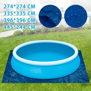 Utibia Foldable Swimming Pool, Rectangular Above Ground Swimming Pool For Outdoor Family Square Pool Uibi1344
