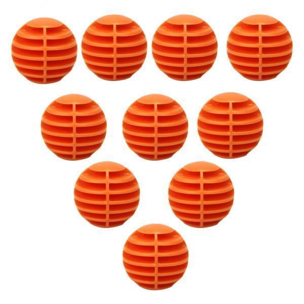 koolsoo 3x10Pcs Golf Sports Balls for Indoor/Outdoor Swing Training Practice Orange