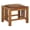 Light Walnut, variant on Mission Spindle Stool - Quarter Sawn Oak & Leather 1515 BL