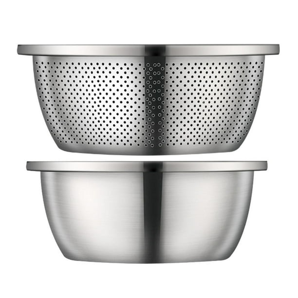 Cuenco para sopa, colador, cuenco para lavar verduras, tarro para condimentos y cuenco para arroz. 32cm