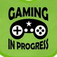 thumbnail image 4 of Inktastic Gaming in Progress Gamer Boys or Girls Baby Bib, 4 of 4