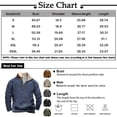 thumbnail image 2 of Spring And Autumn Men's Standing Collar Sweatshirt Is Outdoor Casual Sweaters Tops 4XL, 2 of 3