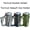 Gray, variant on Tactical Assault Beer Holder, Double Tactical Reload Can Holder, Universal 12 Oz Can Cooler, Portable Beverage Carrier for Camping Outdoor Party Daily Use (Gray)