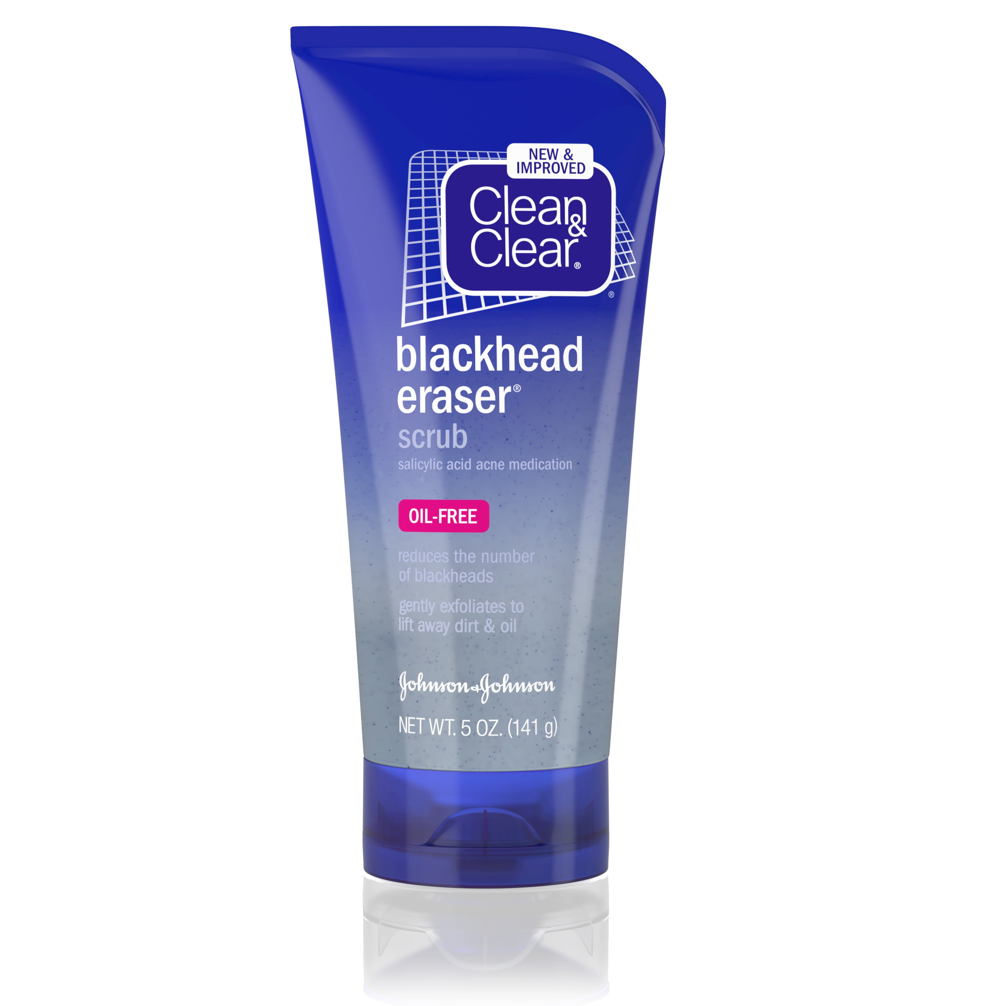 Clean & Clear Blackhead Eraser Facial Scrub with Salicylic Acid, 5 oz