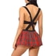 thumbnail image 4 of Ropa sexy de Navidad, uniforme de cosplay, traje de tentación, tela tejida de encaje, ropa sexy, negro, XXL Scienceny XX000039-13, 4 of 7