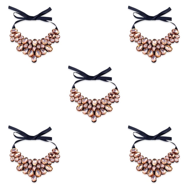 Collar de mujer Qarigey gargantilla colgante para niñas fiesta vestido de banquete