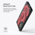 thumbnail image 6 of UAG Samsung Galaxy S24 Ultra Case 6.8" Monarch Pro Crimson, Magnetic Charging Rugged Military Drop-Proof Impact Resistant Non-Slip Protective Cover, 6 of 9