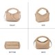 thumbnail image 2 of LHSHID Women Woven Tote Small Crossbody Bag, Weave Quilted Purse Square Shoulder Bag Woven Handbag with Detachable Strap, 2 of 6