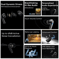 thumbnail image 3 of Oneplus Buds 3 TWS Wireless Bluetooth Earphone LHDC 5.0 49dB Active Noise Canceling 44h Battery Life Blue, 3 of 9
