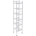 thumbnail image 1 of Honey-CAN-do BTH-03484 Estante de baño de 6 niveles de torre de metal, 12.6 "L x 11" W x 59.8 "H, Chrome Honey-Can-Do Ver descripción, 1 of 2