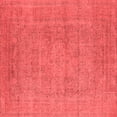 thumbnail image 1 of Ahgly Company Indoor Square Oriental Red Industrial Area Rugs, 8' Square, 1 of 4