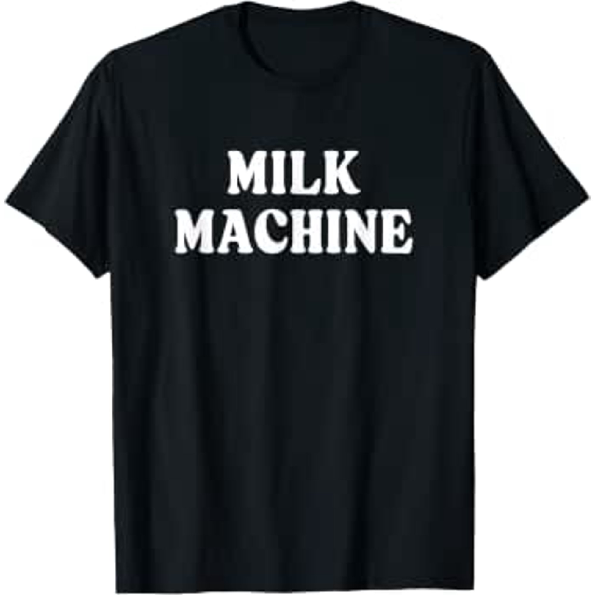 Milk Machine Lactation Breastfeeding New Mom Life Support T-Shirt