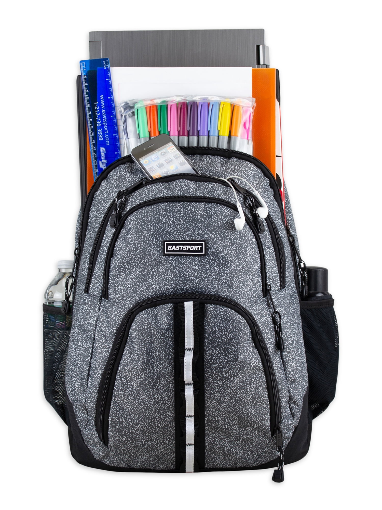 Eastsport Unisex Rally Sport 2.0 Backpack, Static Dots