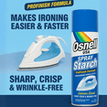 thumbnail image 2 of Starch Spray for Ironing, Wrinkle Release Canned Spray, Professional Finish for Heavy Starch 12 oz, 2 Pack by Osnell USA, 2 of 6