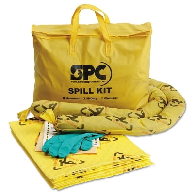 SPC Economy Portable Spill Kit, Allwik Universal, 5 gal Absorbency | Bundle of 2 Kits