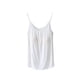 thumbnail image 2 of Blusa de pijama de manga corta para mujer, lisa, informal, a la moda, con cuello redondo, sin mangas, para dormir, pijamas para mujer, 2 of 4