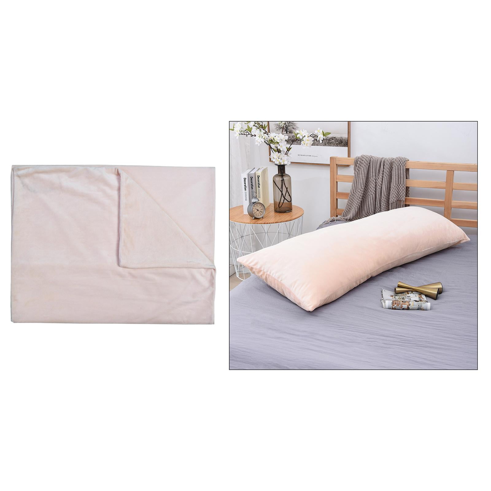 Maternity Pregnancy Bolster Pillow Long Body Orthopedic Non-Allergenic Cushion 