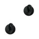 thumbnail image 1 of Vogacara Modelo de oreja de simulación de silicona negra para exhibición de joyas Asmr Sleep Helping Right Ear Black Type1, 1 of 1
