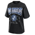 thumbnail image 2 of Women's WEAR by Erin Andrews  Black Los Angeles Dodgers Oversized Boyfriend T-Shirt, 2 of 3