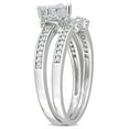 thumbnail image 3 of Everly Women's Diamond Sterling Silver Bridal Set, 3 of 8
