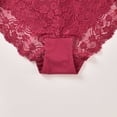 thumbnail image 5 of AHTJRT Underwear Panties for Women Plus Size Lace Bikini Underwear High Waist Stretch Soft Breathable Comfortable Daily Wear Briefs, 5 of 6