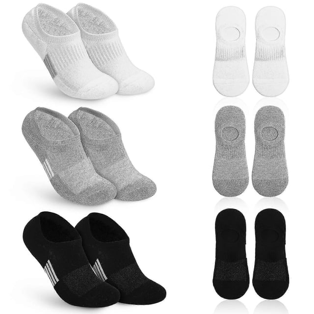 6 Pairs Unisex Ankle Socks Soft Cotton Boot Socks For Everyday Use Assorted Color Comfortable And Breathable Material