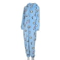 thumbnail image 3 of Ensemble Parent-Enfant Uni, Pyjama Familial à Manches Longues, Chandail à Capuchon à Col Rond avec Fermeture Éclair, 3 of 6