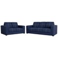 thumbnail image 1 of Sala Kessa Muebles Burdeos 3 2 Azul Marino, 1 of 5