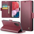 thumbnail image 1 of Funda tipo cartera para Samsung Galaxy A13 4G/5G con bloqueo RFID, tarjetero, soporte magnético, funda protectora de cuero con tapa para Samsung Galaxy A13 4G/5G de 6,5 pulgadas, 1 of 6