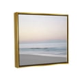 thumbnail image 4 of Stupell Industries Beach Shore Sunrise Landscape Painting Gold Floater Framed Canvas Art Print Wall Art, 31 x 25, 4 of 10