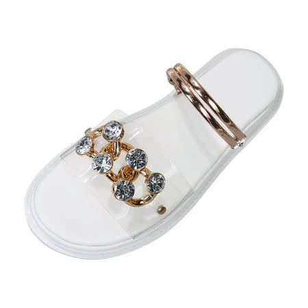 

ZHAGHMIN Sandalias Mujer Women Thick Sole Sandals Round Toe Beach Sandals Fashion Thick Sole Bead Sandals Women S Foreign Trade Beach Slippers Sandals Sandals For Women With Arch Support For Comfort