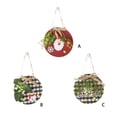 thumbnail image 4 of Yuarrent Guirnalda de Navidad Fiesta de Año Nuevo Árbol colgante Chimenea Ventana Puerta Guirnalda Signo Oficina Hotel Decoración Colgante Kits de decoración para fiestas Papá Noel rojo Yuarrent HA069784-01, 4 of 6