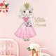 thumbnail image 4 of Stickers Cute Colorful Kids Wall Stickers Peel and Stick Removable Wall Stickers DIY Decorations Decor for Nursery Baby Girls Bedroom Playroom Living, 4 of 4