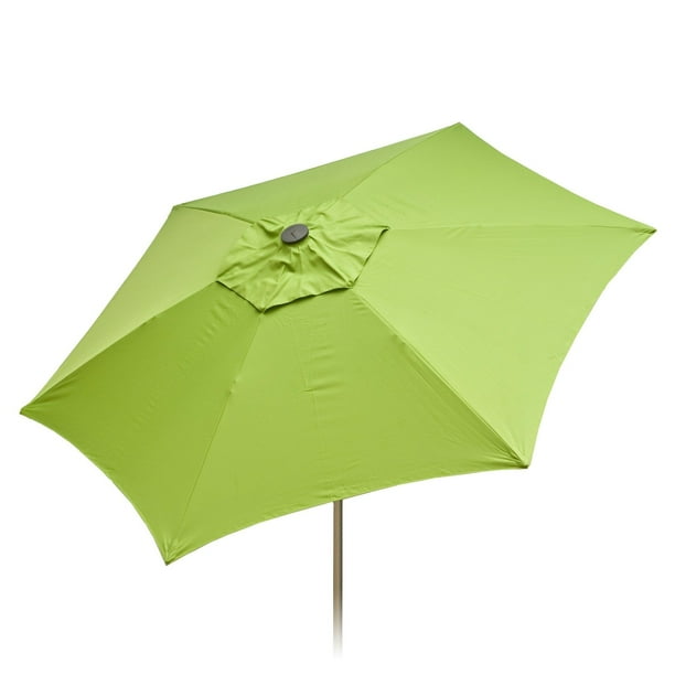 2 Pack 9ft Tilt Market Umbrella Home Patio Sun Shade Canopy Lime