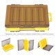 thumbnail image 1 of Caja de almacenamiento de aparejos de anzuelo de señuelo de pesca ANGGREK PVC multifuncional, 1 of 8