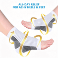 thumbnail image 4 of 2Pair Ankle Protecting Compression Socks for Men and Women Low Cut Athletic Socks with Arch Support for Plantar Fasciitis and Foot Swelling Relief, 4 of 6