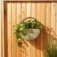 thumbnail image 2 of ROUND GALVANIZED WALL PLANTER, 2 of 5