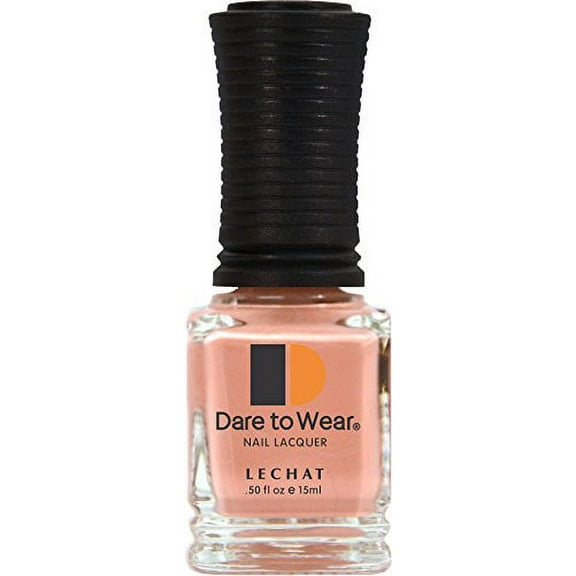 LECHAT Dare To Wear Nail Lacquer, Peach Charming, 0.5 Ounce