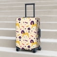 thumbnail image 2 of Lsque Cartoon Poodle Dog Printed Luggage Cover, Travel Luggage Protector,Scratch and Dirt Resistant, Fits 18-32 Inch Luggage -, 2 of 9