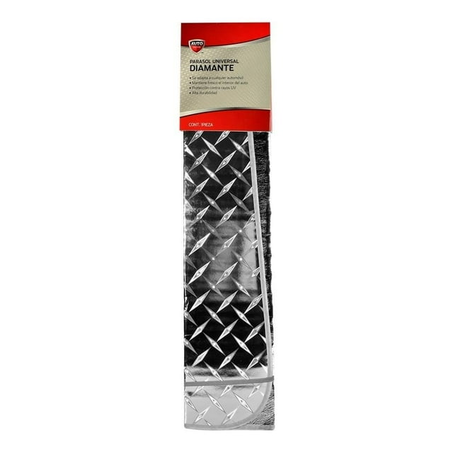 Parasol Auto Drive Universal Diamante Plateado