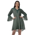 thumbnail image 1 of Moomaya Robes de Plage Imprimées Femmes Robe Aguichant Brodée Mini Robes Femmes, 1 of 4