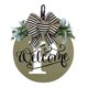 thumbnail image 5 of Front Door Wreath Decorative Hanging Plaques, Last Name Year Round, Wooden Frame, Festive Home Decor, Easy Installation, Metal Rolling, For Office, Elegant Door Accent,topliu, 5 of 5
