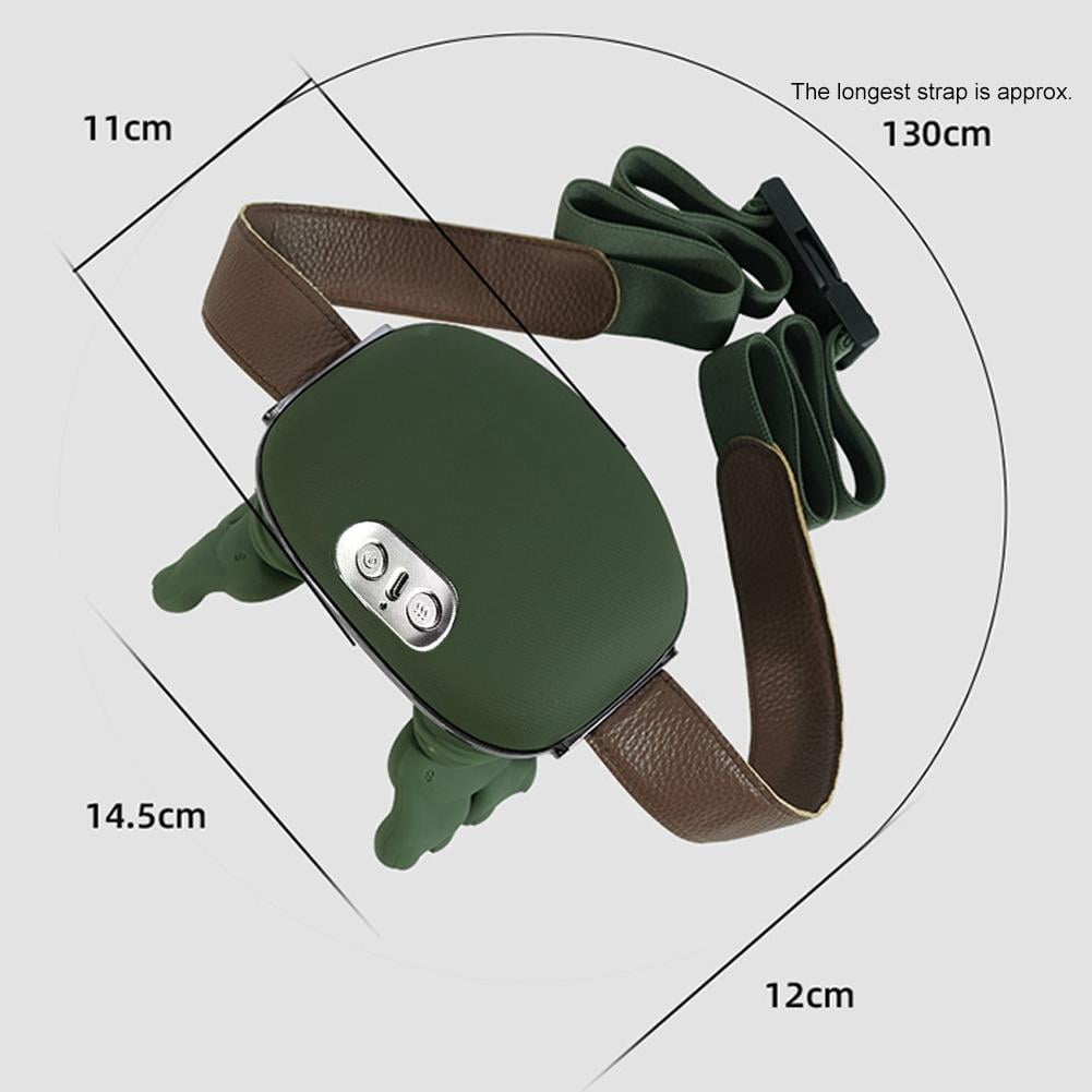 Portable Electric Neck and Back Massager, Bionic Heated Massager with Fingers for Neck Back Shoulder, Electric Shoulder Cervical Massage for Christmas Birthday Gift