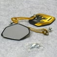 thumbnail image 5 of Lomubue 2Pcs/Set 8/10mm Motorbike Scooter Motorcycle Handlebar Mount Rear View Mirrors, 5 of 10