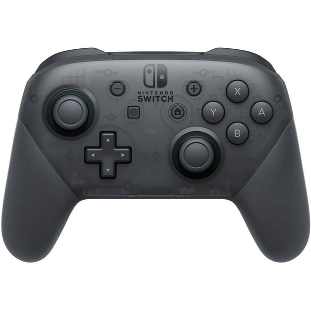 Azië Vochtigheid de sneeuw Nintendo Switch Pro Controller, Black - Walmart.com