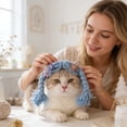 thumbnail image 3 of On Cat With Soft Yarn Hair Suitable For Photo Shoots Parties And Cat Outfits, 3 of 4