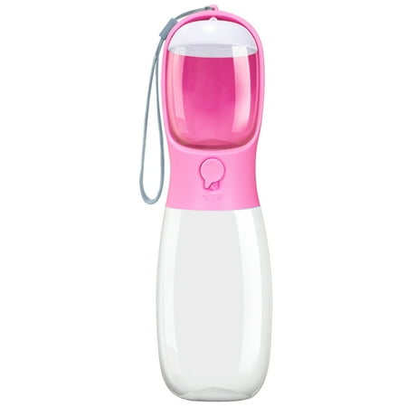

2 in 1 Dog Water Bottle Leak Proof for Walking Hiking Travel Outdoor Walking