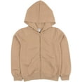 thumbnail image 2 of Leveret Kids & Toddler Boys Girls Sweatshirt Hoodie Jacket Variety of Colors (Size 2-14 Years) (Beige, 8 Years), 2 of 4